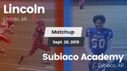 Matchup: Lincoln  vs. Subiaco Academy 2019