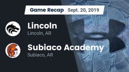 Recap: Lincoln  vs. Subiaco Academy 2019