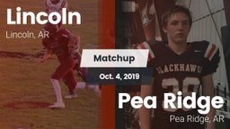Matchup: Lincoln  vs. Pea Ridge  2019