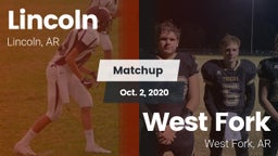 Matchup: Lincoln  vs. West Fork  2020