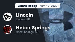 Recap: Lincoln  vs. Heber Springs  2023