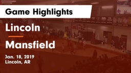 Lincoln  vs Mansfield  Game Highlights - Jan. 18, 2019
