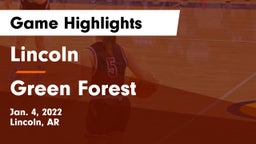 Lincoln  vs Green Forest  Game Highlights - Jan. 4, 2022