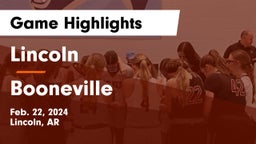 Lincoln  vs Booneville  Game Highlights - Feb. 22, 2024