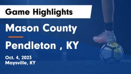 Mason County  vs Pendleton , KY Game Highlights - Oct. 4, 2023
