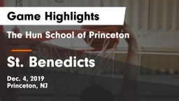 The Hun School of Princeton vs St. Benedicts Game Highlights - Dec. 4, 2019