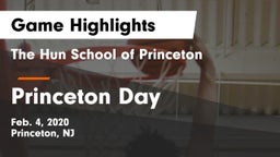 The Hun School of Princeton vs Princeton Day  Game Highlights - Feb. 4, 2020