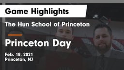 The Hun School of Princeton vs Princeton Day  Game Highlights - Feb. 18, 2021