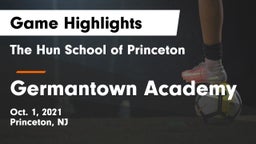 The Hun School of Princeton vs Germantown Academy Game Highlights - Oct. 1, 2021