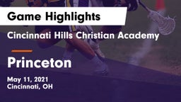 Cincinnati Hills Christian Academy vs Princeton  Game Highlights - May 11, 2021
