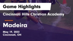 Cincinnati Hills Christian Academy vs Madeira  Game Highlights - May 19, 2022