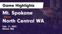 Mt. Spokane vs North Central WA Game Highlights - Feb. 11, 2023