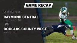 Recap: Raymond Central  vs. Douglas County West  2016
