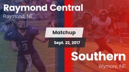 Matchup: Raymond Central vs. Southern  2017