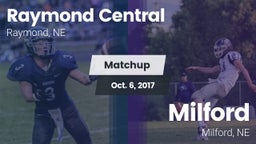 Matchup: Raymond Central vs. Milford  2017