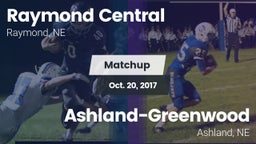 Matchup: Raymond Central vs. Ashland-Greenwood  2017