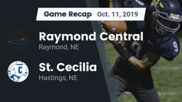 Recap: Raymond Central  vs. St. Cecilia  2019