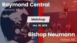 Matchup: Raymond Central vs. Bishop Neumann  2019