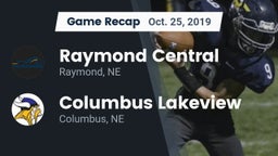Recap: Raymond Central  vs. Columbus Lakeview  2019