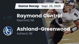 Recap: Raymond Central  vs. Ashland-Greenwood  2020