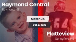 Matchup: Raymond Central vs. Platteview  2020