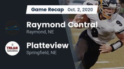 Recap: Raymond Central  vs. Platteview  2020
