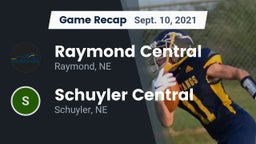 Recap: Raymond Central  vs. Schuyler Central  2021