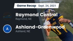 Recap: Raymond Central  vs. Ashland-Greenwood  2021