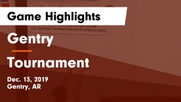 Gentry  vs Tournament Game Highlights - Dec. 13, 2019