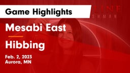 Mesabi East  vs Hibbing  Game Highlights - Feb. 2, 2023