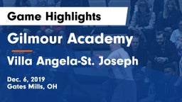 Gilmour Academy  vs Villa Angela-St. Joseph  Game Highlights - Dec. 6, 2019