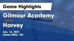Gilmour Academy  vs Harvey  Game Highlights - Jan. 16, 2021