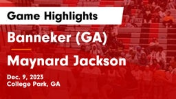 Banneker  (GA) vs Maynard Jackson  Game Highlights - Dec. 9, 2023