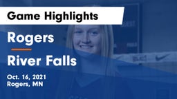 Rogers  vs River Falls  Game Highlights - Oct. 16, 2021