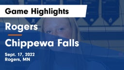 Rogers  vs Chippewa Falls  Game Highlights - Sept. 17, 2022