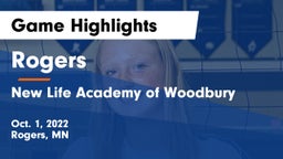 Rogers  vs New Life Academy of Woodbury Game Highlights - Oct. 1, 2022