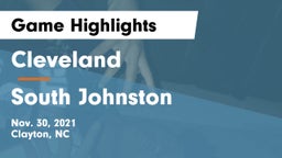 Cleveland  vs South Johnston  Game Highlights - Nov. 30, 2021