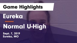 Eureka  vs Normal U-High Game Highlights - Sept. 7, 2019