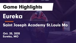 Eureka  vs Saint Joseph Academy St.Louis Mo Game Highlights - Oct. 20, 2020