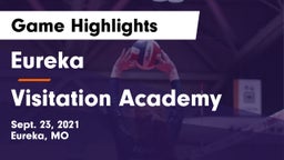 Eureka  vs Visitation Academy  Game Highlights - Sept. 23, 2021