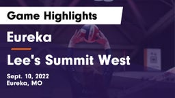 Eureka  vs Lee's Summit West  Game Highlights - Sept. 10, 2022