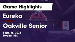 Eureka  vs Oakville Senior  Game Highlights - Sept. 16, 2022
