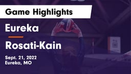 Eureka  vs Rosati-Kain  Game Highlights - Sept. 21, 2022