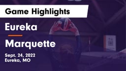 Eureka  vs Marquette  Game Highlights - Sept. 24, 2022