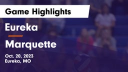 Eureka  vs Marquette Game Highlights - Oct. 20, 2023
