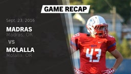 Recap: Madras  vs. Molalla  2016