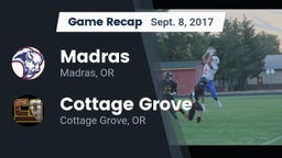 Recap: Madras  vs. Cottage Grove  2017