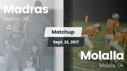 Matchup: Madras  vs. Molalla  2017