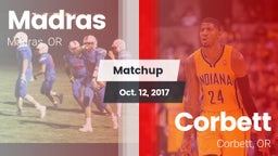 Matchup: Madras  vs. Corbett  2017