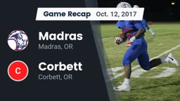 Recap: Madras  vs. Corbett  2017